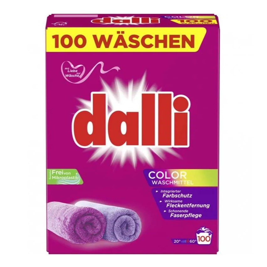 Dalli prací prášek 100 dávek Color 6 kg