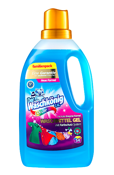 Waschkönig prací gel 54 dávek Color 1,625 l