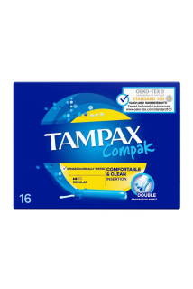 Tampax Compak tampony s aplikátorem 16 ks Regular