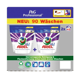 Ariel gelové kapsle 90 ks (2x45 ks) Professional Color