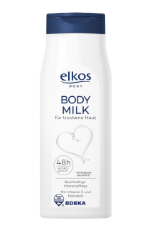 Elkos Body tělové mléko 500 ml pro suchou pokožku Body Milk