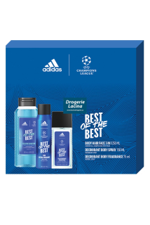 Adidas dárková kazeta UEFA Best of the Best (DNS+deodorant+sprchový gel)