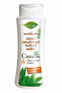 Bione Cannabis mléko pleťové čistící odličovací 255 ml