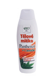 Bione tělové mléko 500 ml Panthenol + Cannabis