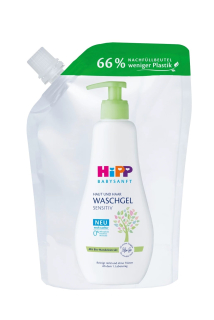 HIPP BabySanft mycí gel na tělo a vlasy náplň 400 ml Sensitiv