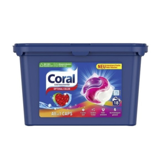 Coral gelové kapsle 18 ks All in1 Optimal Color 311 g