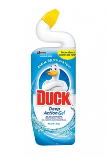 Duck WC čistič Deep Action gel 750 ml Marine