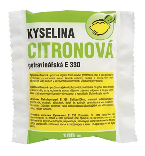 Kittfort kyselina citronová E 330 100 g