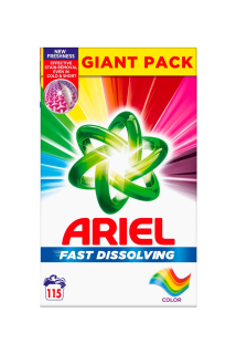 Ariel prací prášek 115 dávek Color Fast Dissolving 6,325 kg