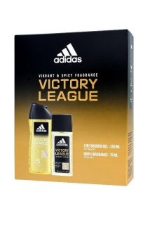 Adidas dárková kazeta Victory League (DNS 75 ml + sprchový gel 250 ml)
