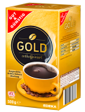 Gut & Günstig káva Gold bez kofeinu pražená, mletá 500 g