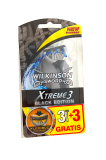 Wilkinson Sword Xtreme 3 jednorázový holicí strojek 6 ks Black Edition