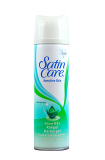 Gillette gel na holení 200 ml Satin Care Sensitive skin Aloe Vera