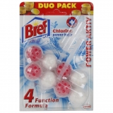 Bref WC blok Power Aktiv 2 ks (2x50g) Chlorine