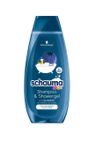 Schauma Kids šampon a sprchový gel 400 ml Blueberry