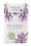 Bohemia Herbs toaletní mýdlo 100 g Relaxační s levandulí