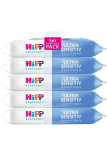 HiPP BabySanft čistící vlhčené ubrousky 5 x 48 ks Ultra Sensitiv