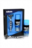 Gillette dárková kazeta Mach3 (strojek s hlavicí + gel na holení 75 ml)