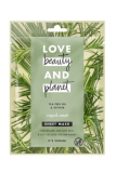 Love Beauty and Planet pleťová maska textilní 1 ks Tea Tree Oil & Vetiver