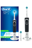 Oral-B elektrický zubní kartáček Vitality 150 Cross Action Black + 2 hlavice