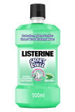 Listerine ústní voda 500 ml Smart Rinse Mild Mint pro děti 6+