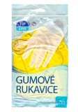Tip Line gumové rukavice žluté L/XL