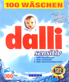 Dalli prací prášek 100 dávek Sensitiv 6,5 kg