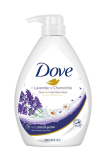 Dove sprchový gel 1 l Lavender & Chamomile