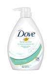 Dove sprchový gel 1 l Sensitive Skin