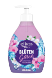 Elkos Body tekuté mýdlo s dávkovačem 500 ml Květy štestí