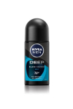 Nivea Men roll-on antiperspirant 50 ml Deep Black Carbon Beat