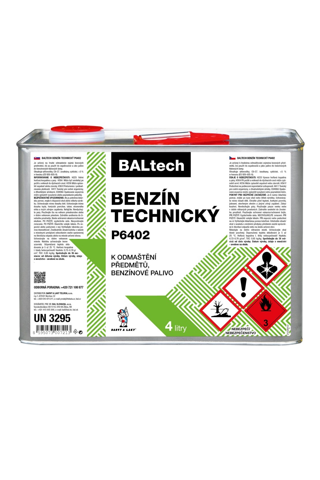 BALtech Technický benzín 4 l