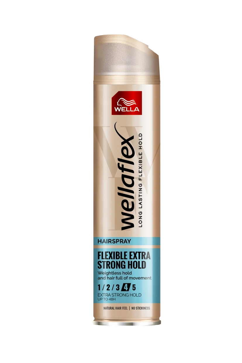 Wellaflex lak na vlasy 250 ml Flexible Extra Strong 4
