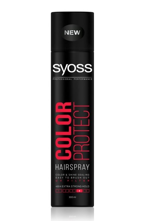 Syoss lak na vlasy 300 ml Color Protect Extra Strong 4