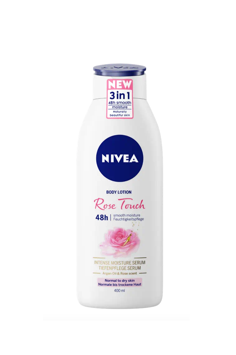 Nivea tělové mléko 400 ml Rose Touch