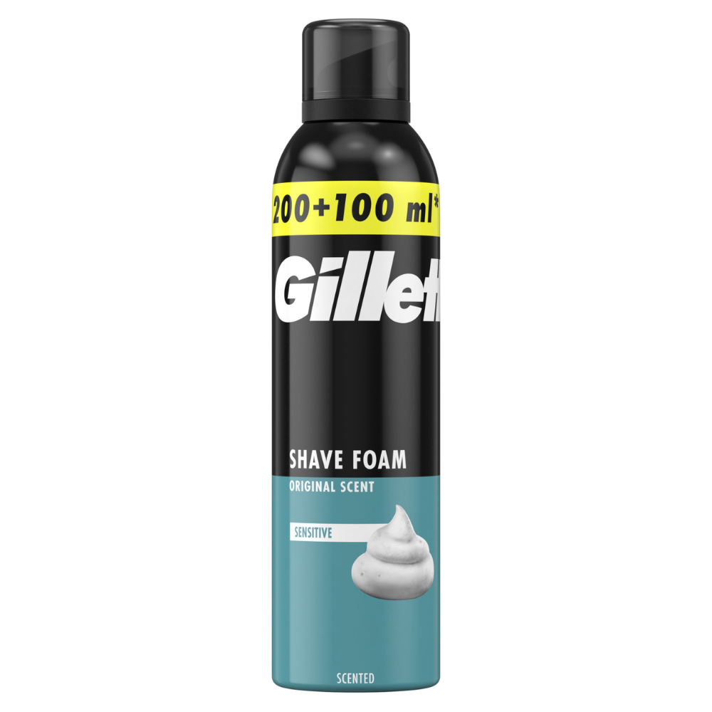 Gillette pěna na holení 300 ml Sensitive