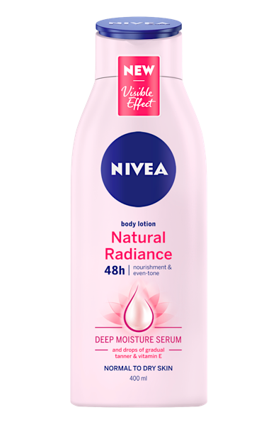 Nivea tělové mléko 400 ml Natural Radiance