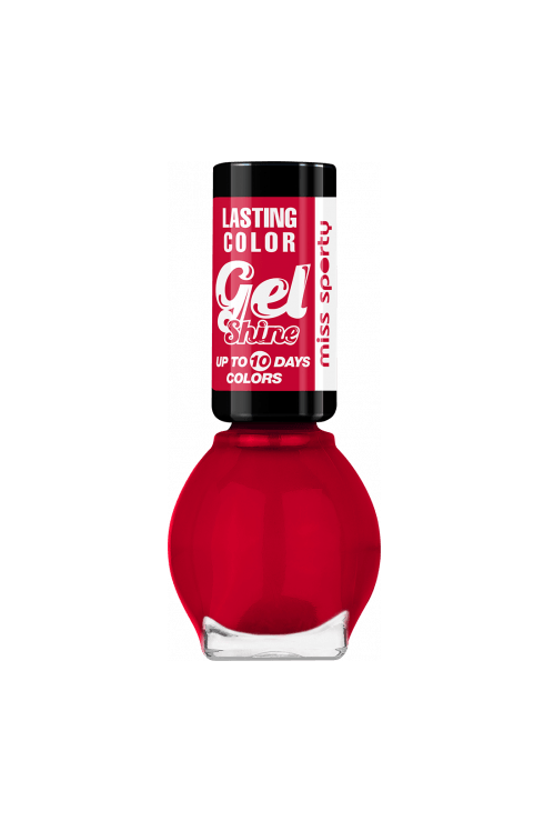 Miss Sporty lak na nehty 7 ml Color Gel Shine 150 červený