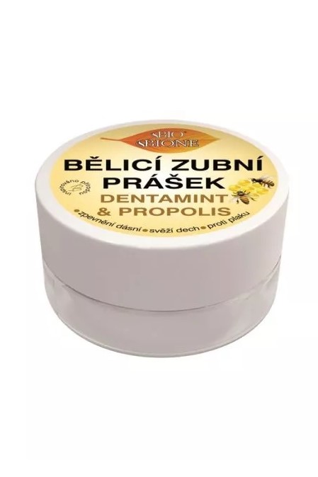 Bione bělící zubní prášek 40 g Dentamint & Propolis