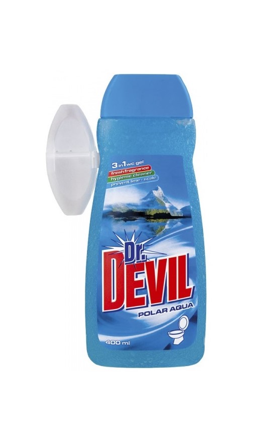 Dr.Devil WC gel 400 ml Polar 3v1