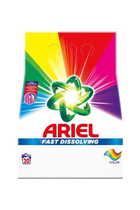 Ariel prací prášek 20 dávek Color 1,1 kg