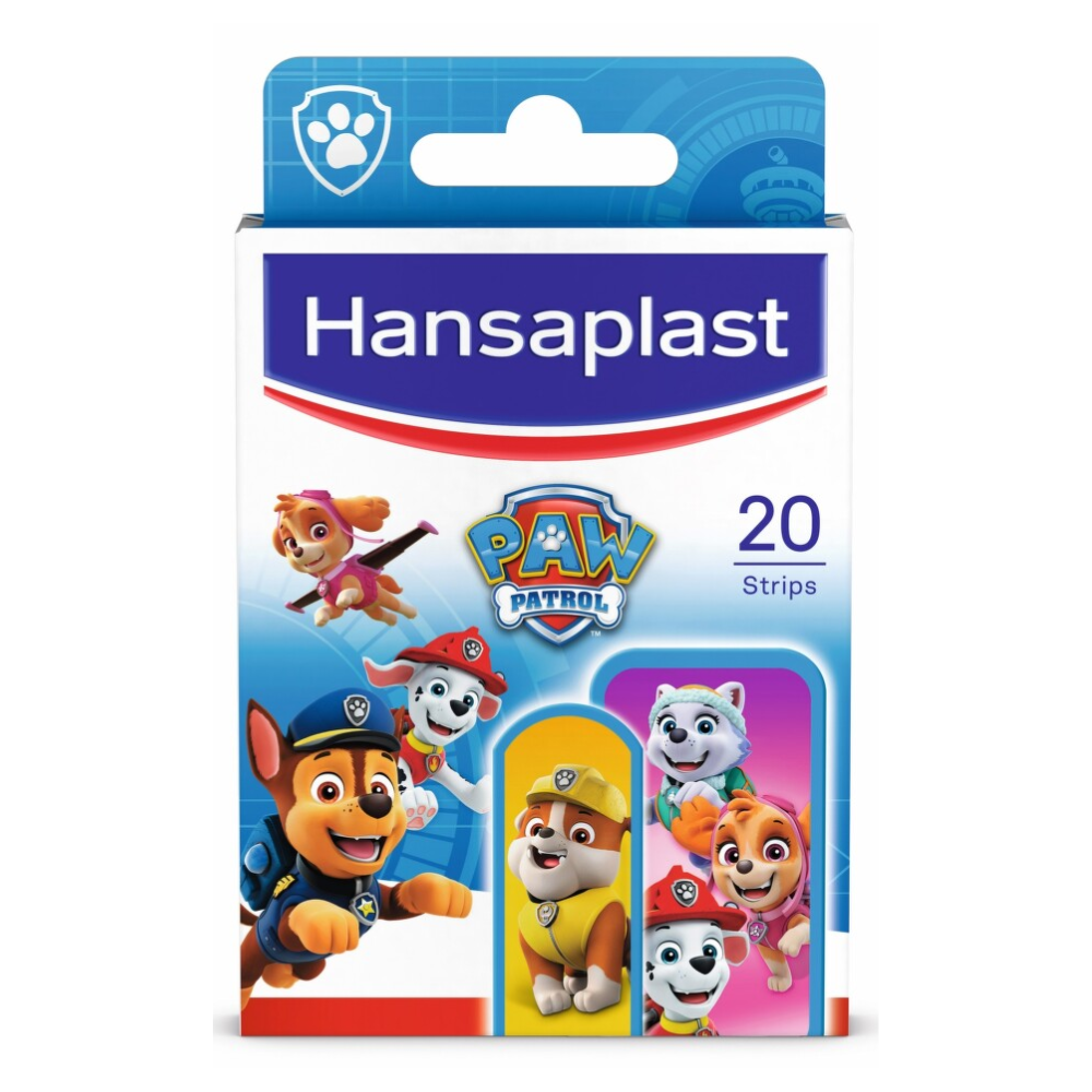 Hansaplast dětská náplast 20 ks Tlapková patrola