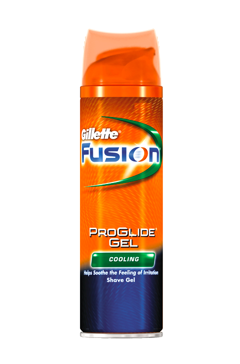 Gillette gel na holení 200 ml Fusion Proglide Cooling