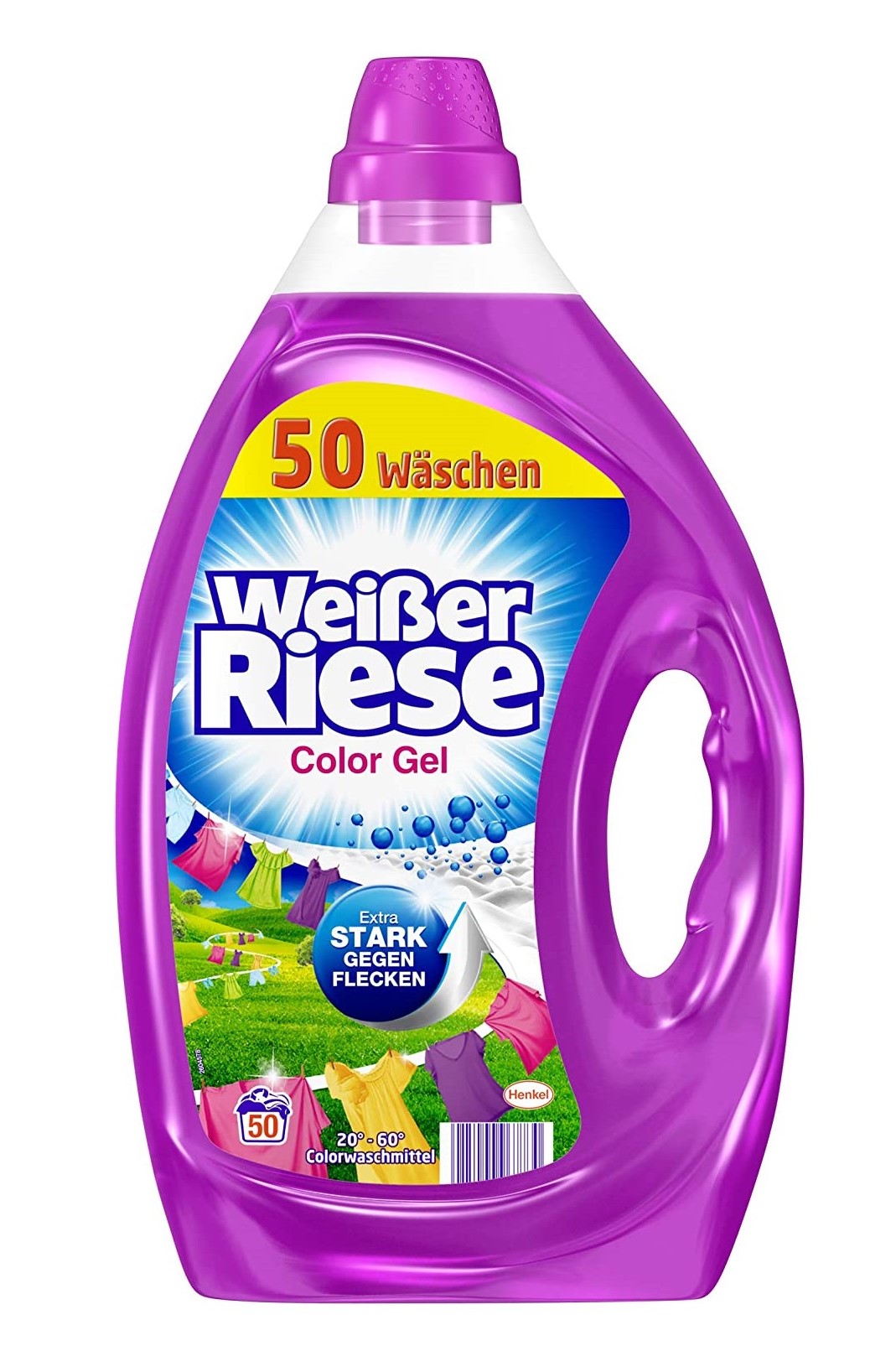 Weisser Riese gel 50 pracích dávek Color 2,5 l
