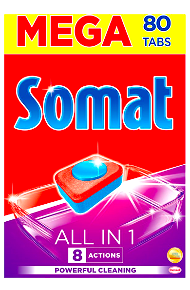 Somat tablety 80 ks All in 1