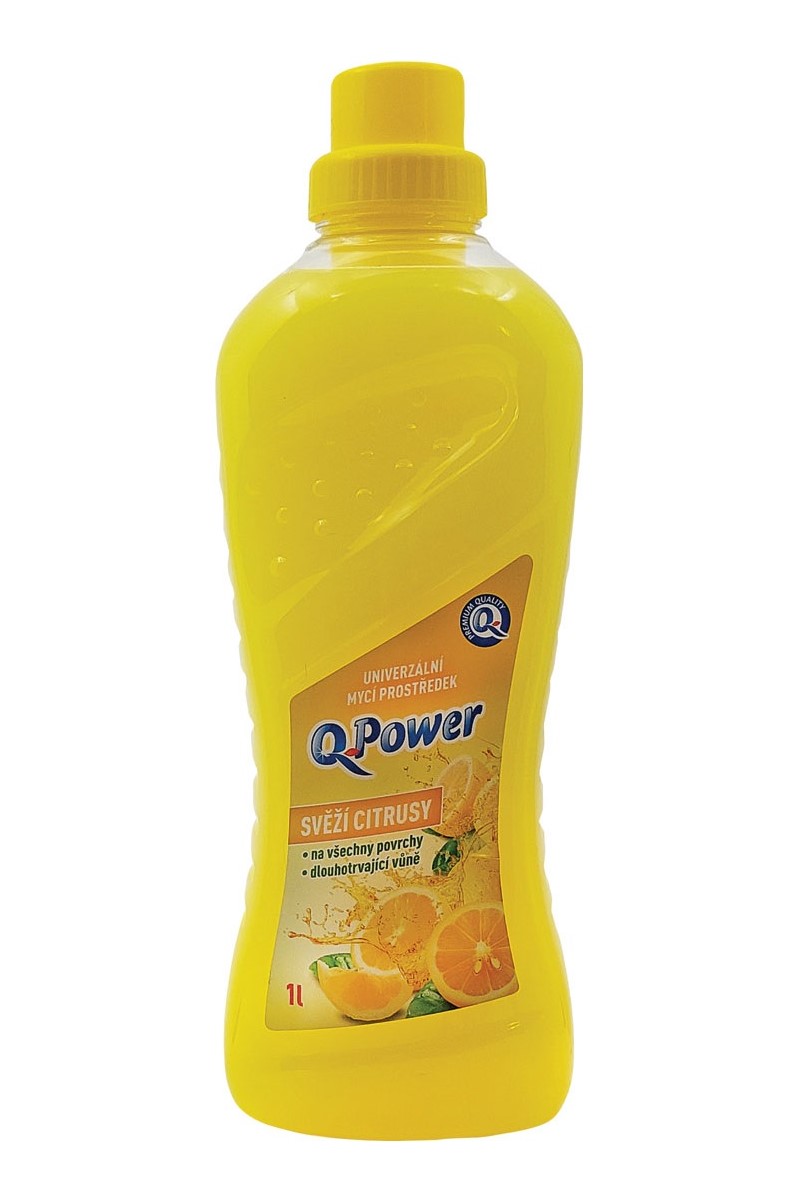 Q-Power univerzální čistič 1 l Svěží Citrusy