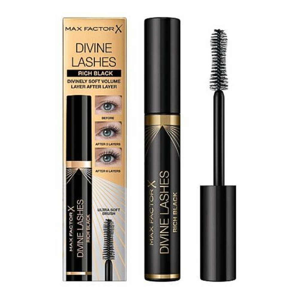 Max Factor řasenka 8 ml Masterpiece Divine Lashes Rich Black