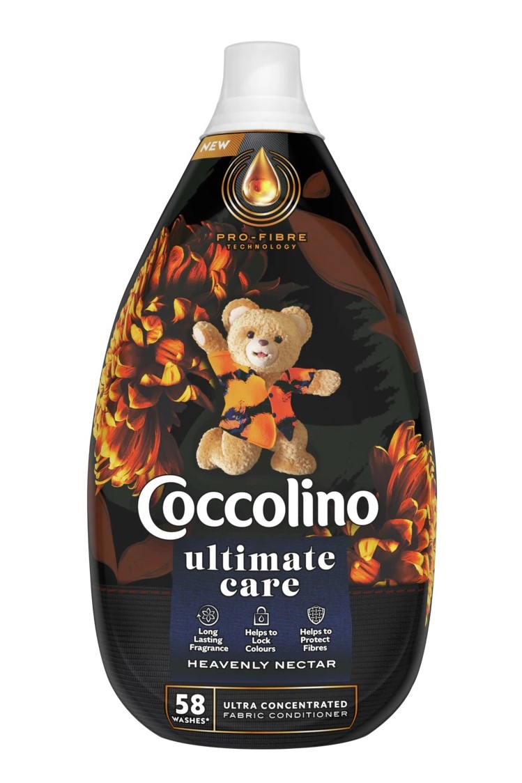 Coccolino aviváž 58 dávek Ultimate Care Heavenly Nectar 870 ml