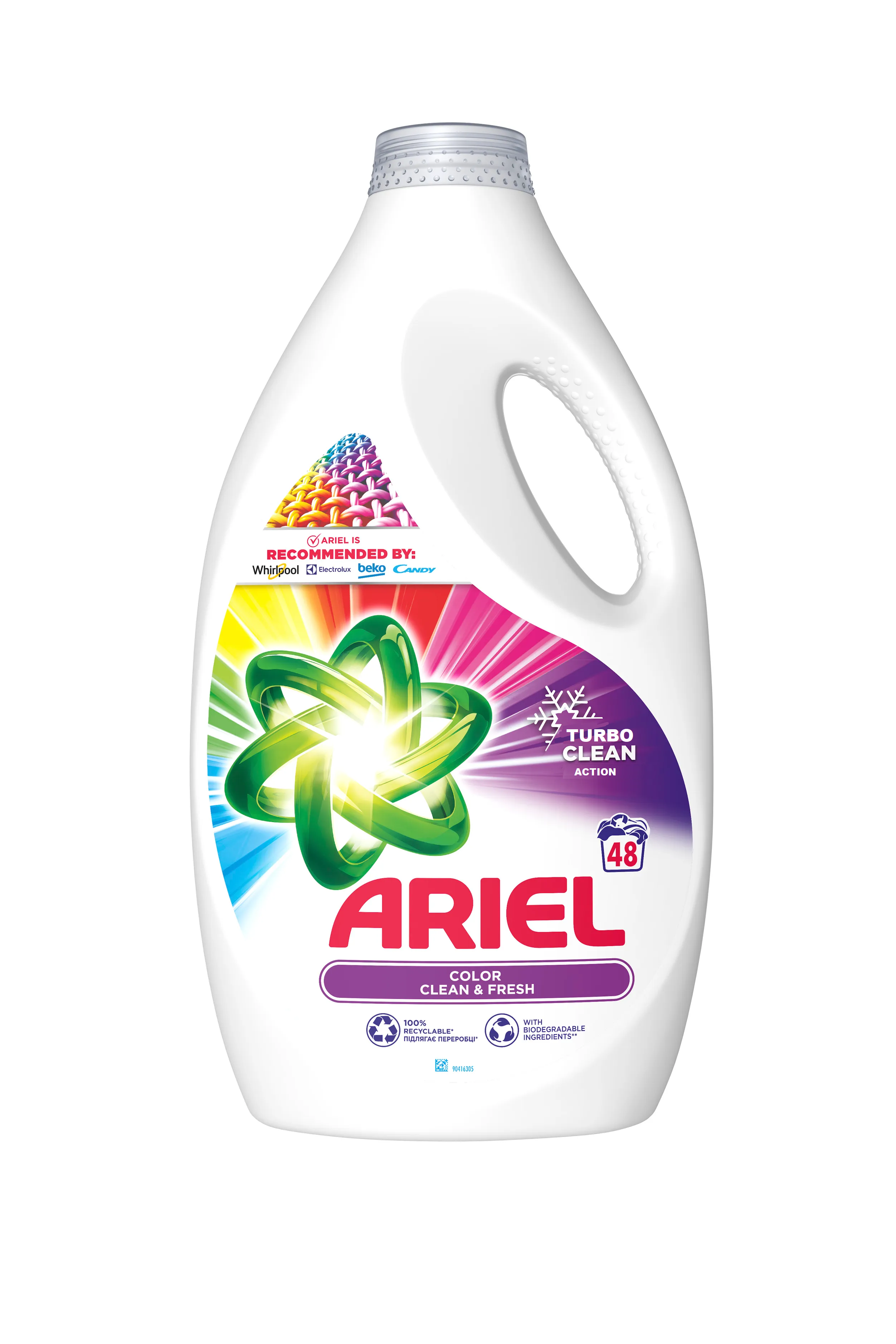 Ariel gel 48 pracích dávek Color 2,4 l