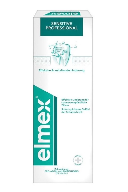 Elmex ústní voda 400 ml Sensitive Professional